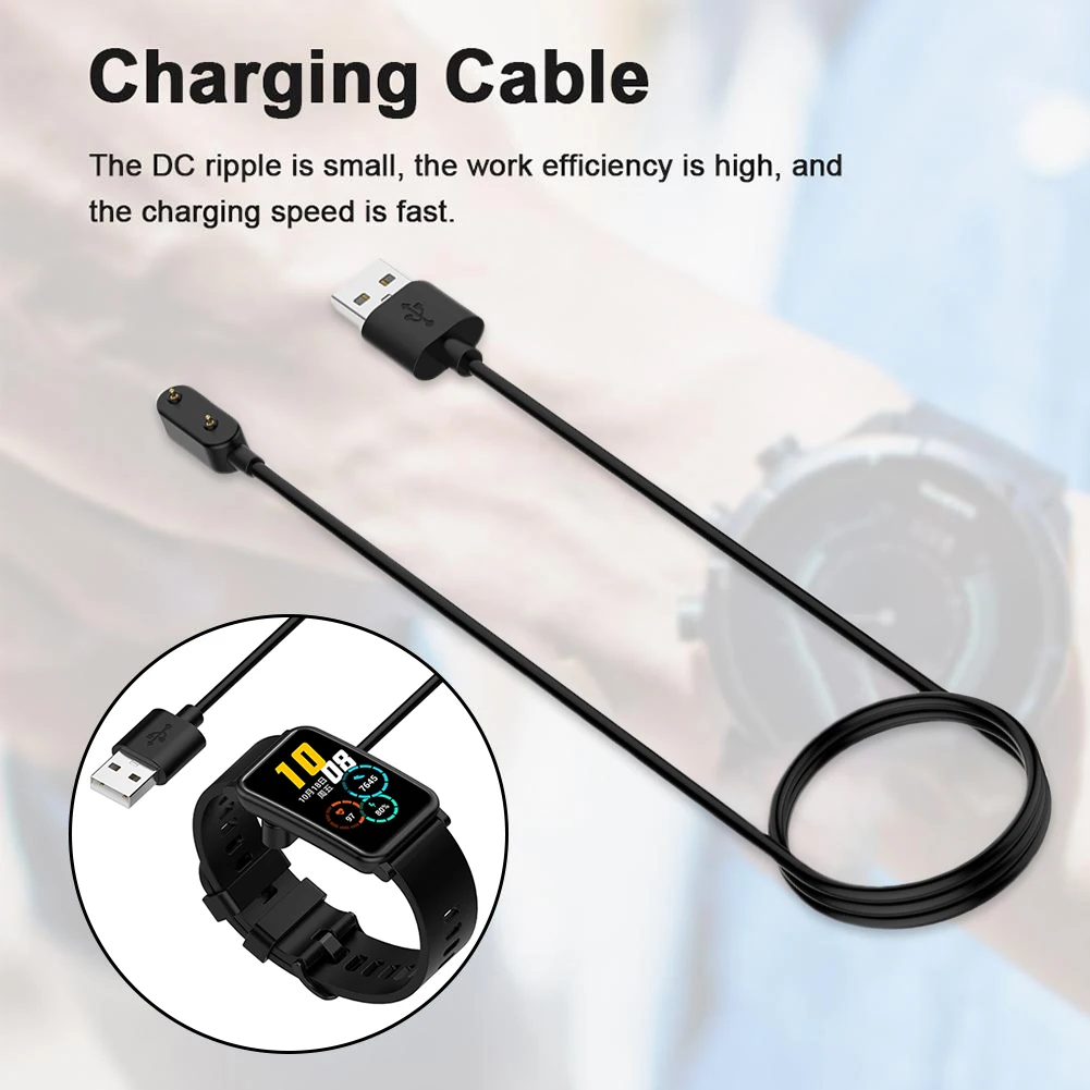 USB Charging Cable For Honor Choice Smart Watch Cable Charger USB-A/Type-C Smartwatch Charger for Samsung Galaxy Fit3(SM-R390)