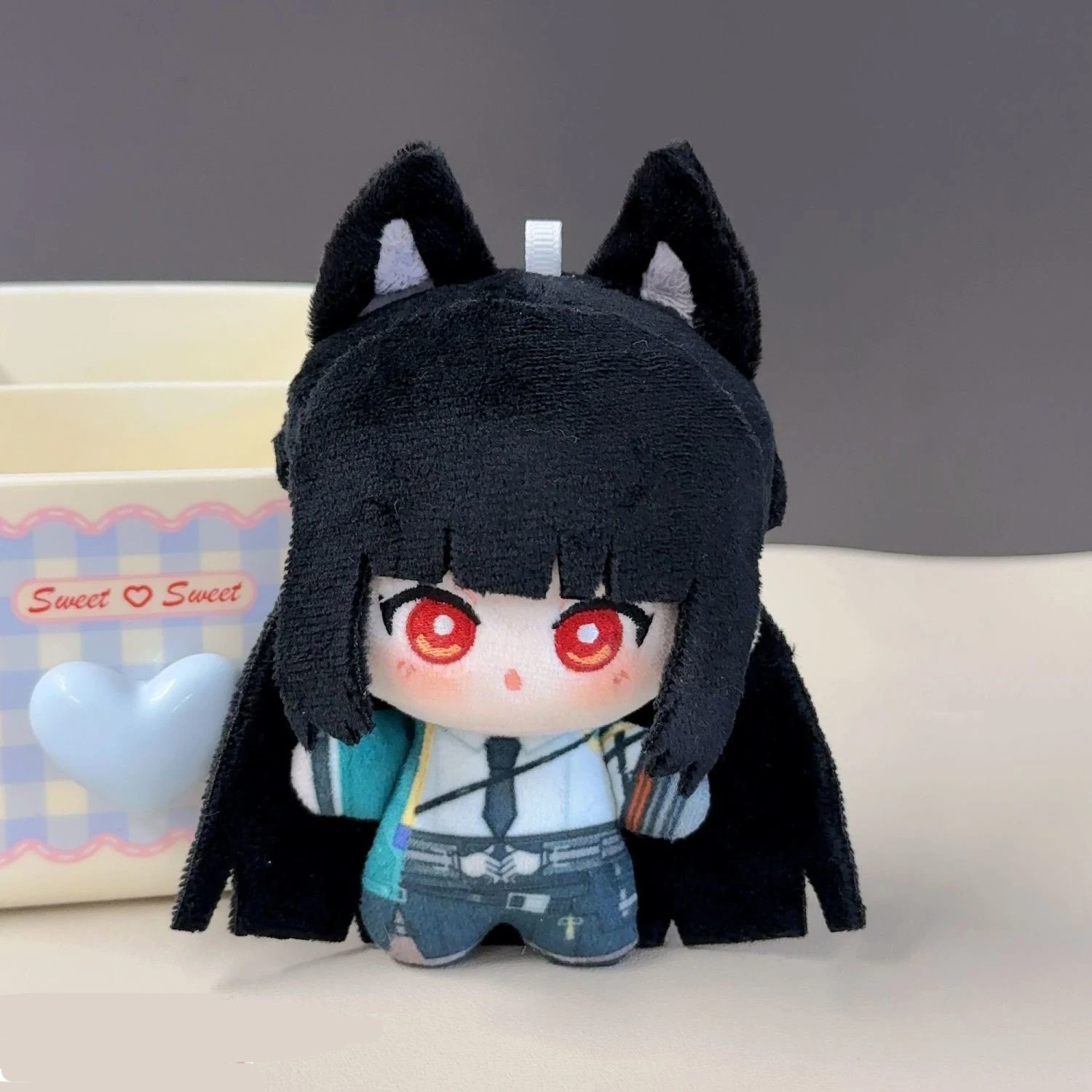 10 cm Asaba Harumasa Peluche Giocattoli Ciondolo Hoshimi Miyabi Peluche Bambola Zaino carino Zenless Zone Zero Doll Regali di festa di compleanno