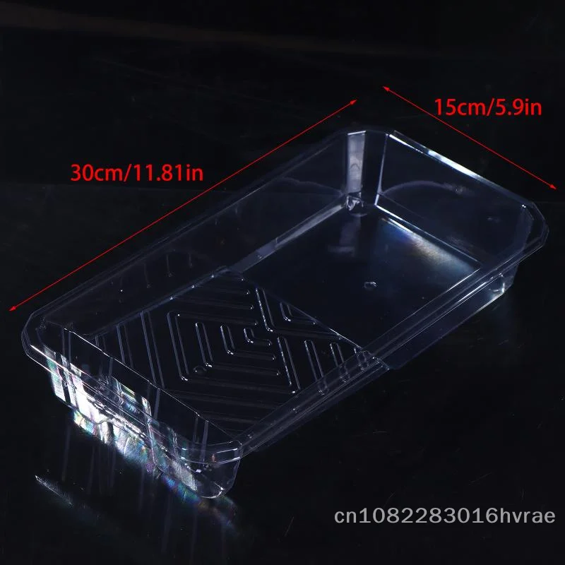 

5/10Pcs Transparent Paint Tray Replacement Liner - 4"Plastic Palette Disposable Paint Loading Tray Container