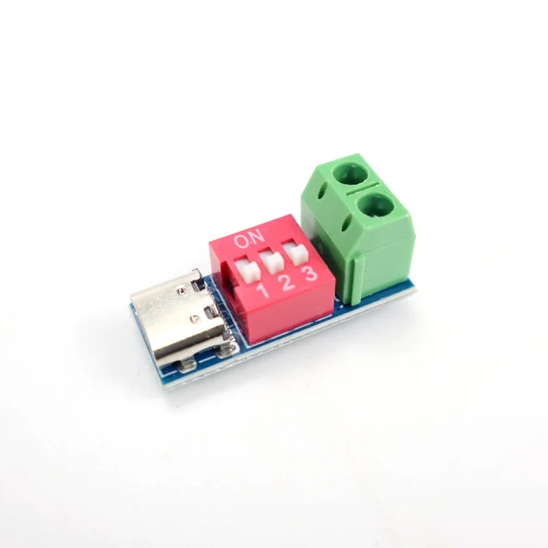 1pcs 5 pcs 10 pcsType-C PD 3.0/QC2.0/3.0 Fast Charging Trigger 100W 5-20V Adjustable Decoy Tester Module