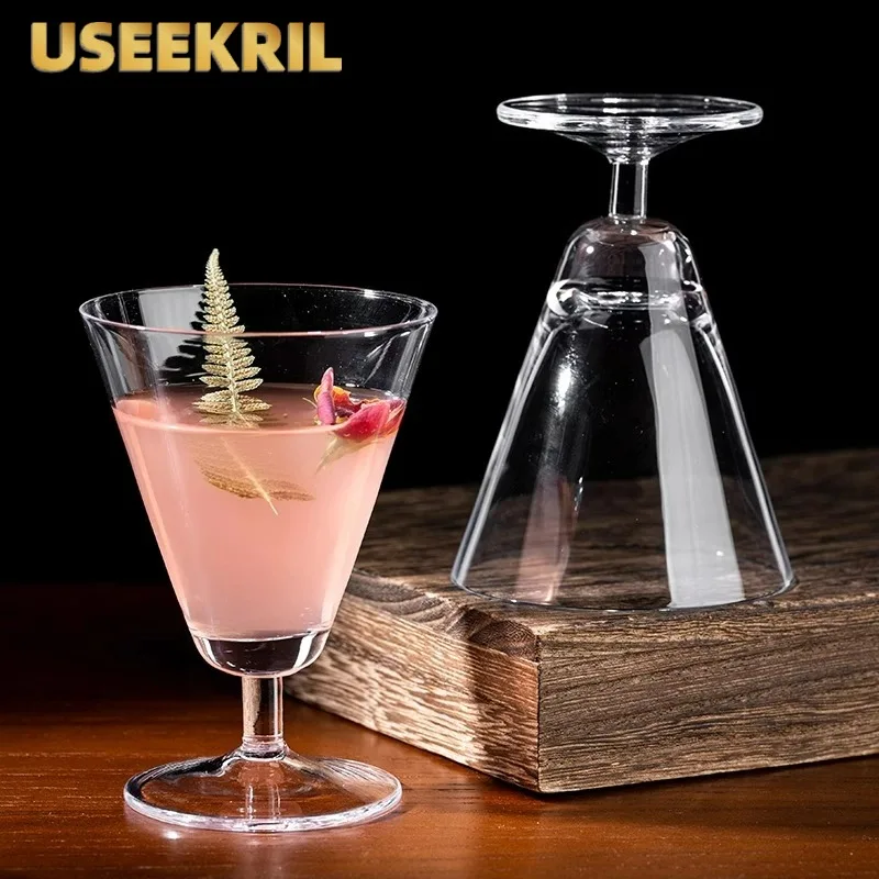 

Japanese Martini Glass Cup, Small Capacity Wine Glass Cups, Creative Cocktail Glasses Cups, Thin Martini Cup,Bar Kitchen Tools