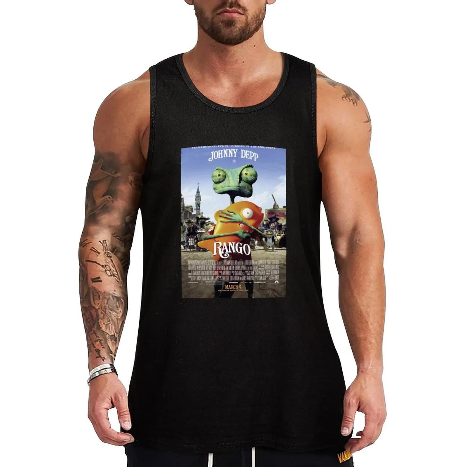 Movie Poster Merchandise Tank Top Lightweight Basic Tank Top Cotton Casual Undershirt