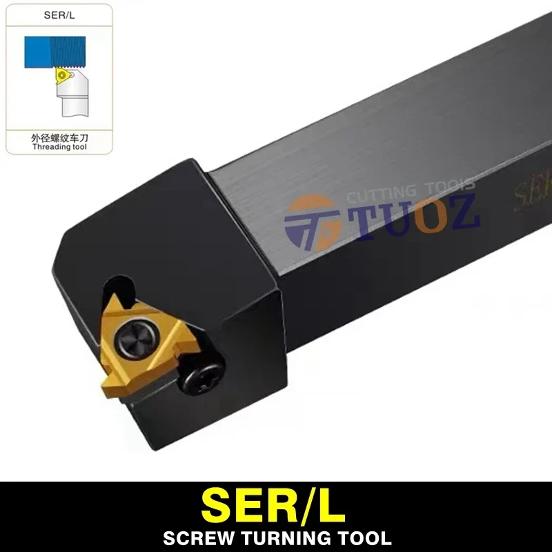 SER SEL SER2020K22 SER2525M22 SEL2020K22 SEL2525M22 2020K22 2525M22 20mm 25mm 22ER CNC Holder Threading Turning Tools