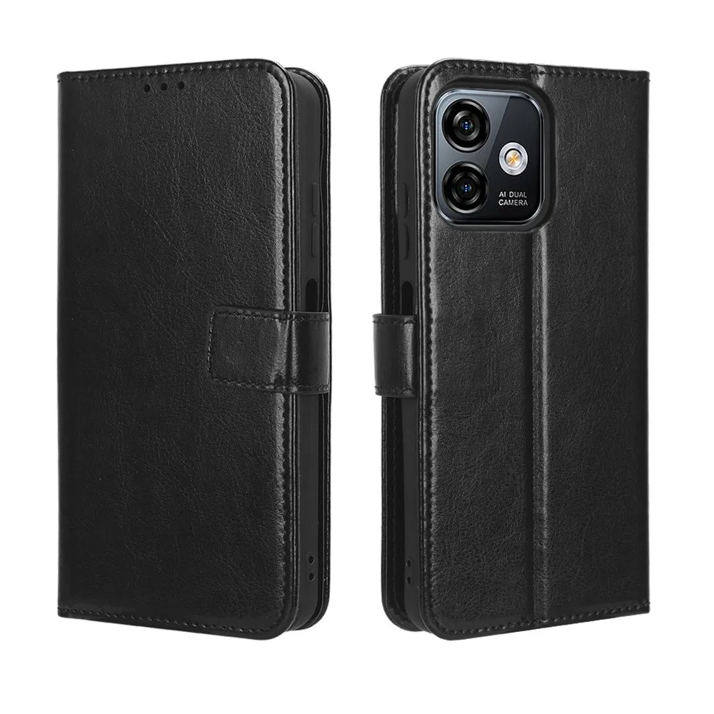 For Ulefone Note 16 Pro Case Luxury Flip PU Leather Wallet Lanyard Stand Case For Ulefone Note 16Pro Phone Bags