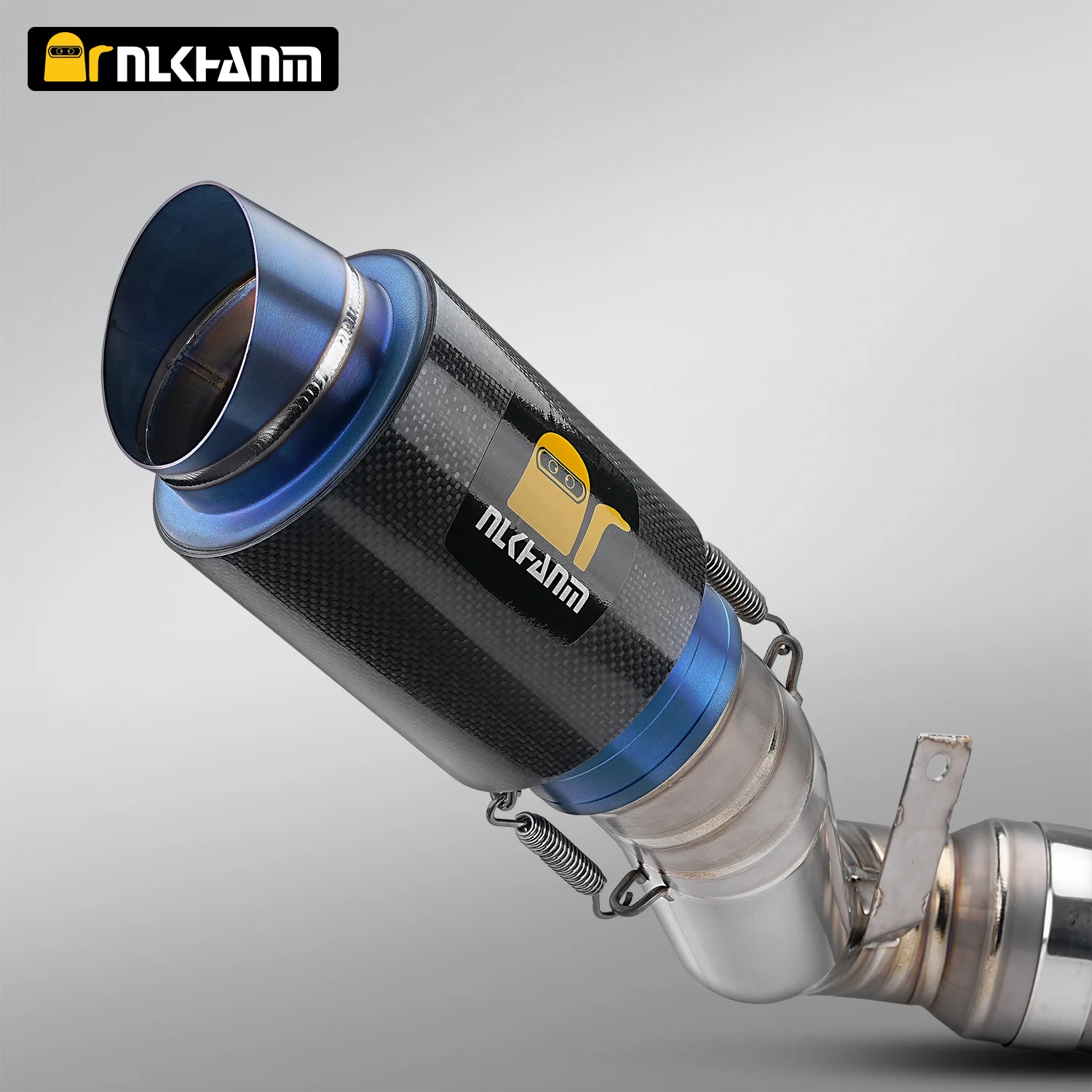 تعديل نظام عادم الدراجة النارية CBR650 CB650 مع Ti.76mm قطر كبير قسم كامل لهوندا CB/CBR650 2014-2024