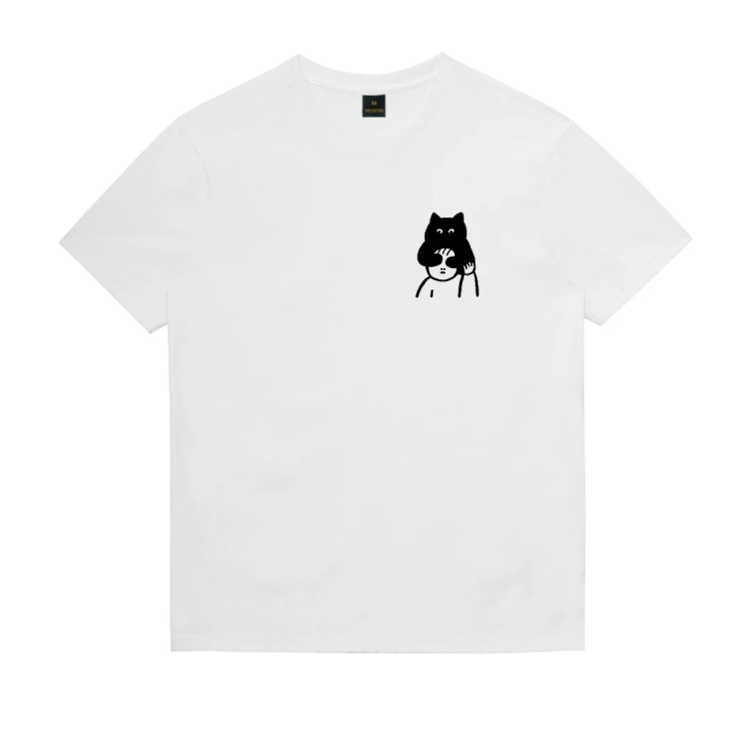 Мужские и женские футболки с рисунком What Blindfolded Me, летняя модная мужская футболка из чистого хлопка, детская одежда, футболка Y2k