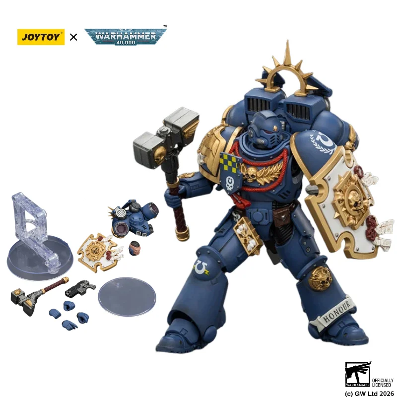 

Pre-order JOYTOY Warhammer 40K Ultramarines Captain with Jump Pack and Relic Shield 1/18 Scale Sci-Fi Collectible Action Figure