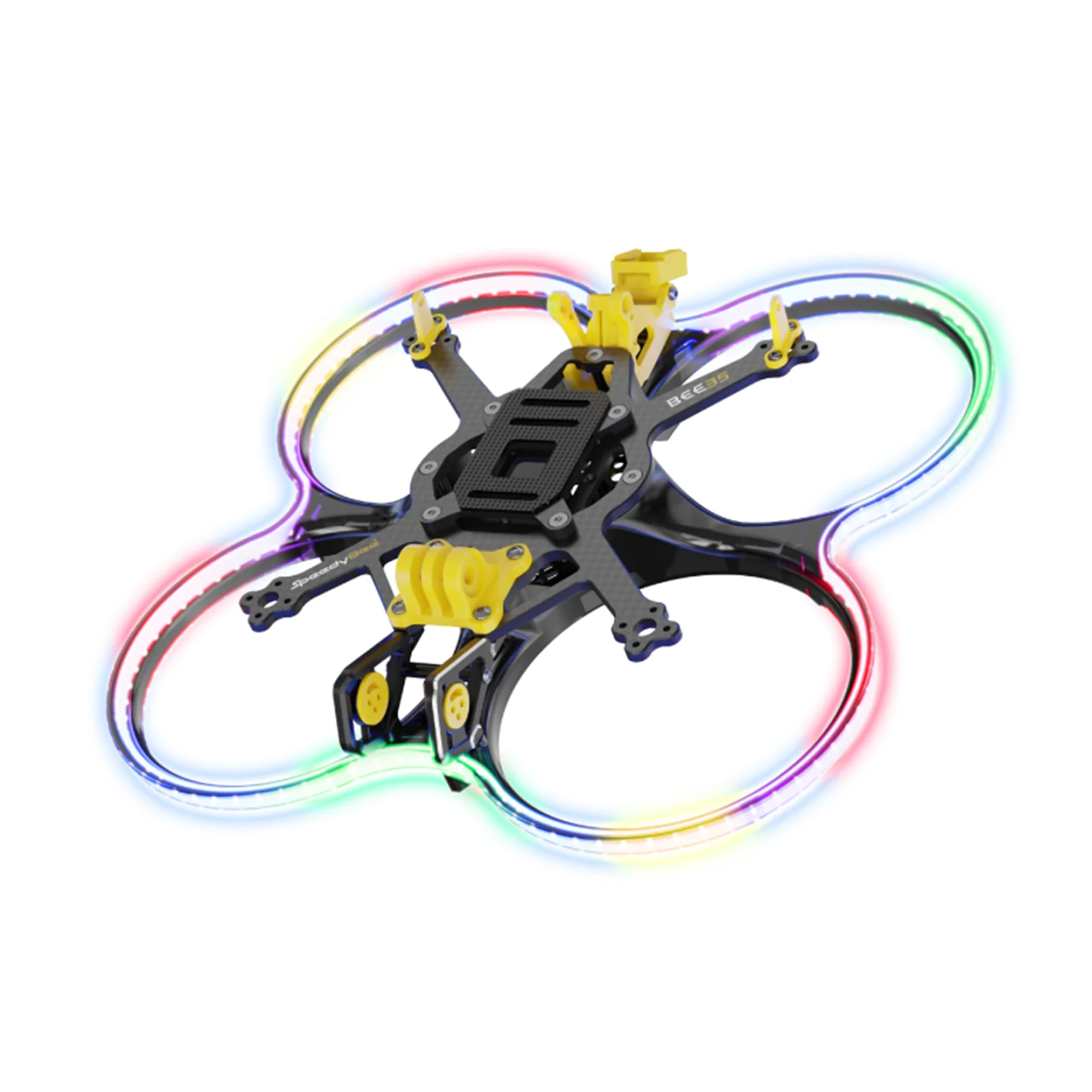 SpeedyBee Bee35/Bee35 Pro 3,5 inch ultieme FPV Cinewhoop framekit | 153 mm ducted drone op wielbasis voor vrije stijl en filmische schoten