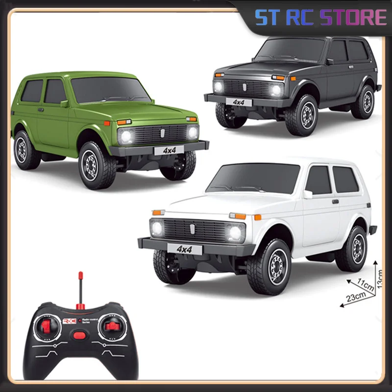 2024 New In Stock 1:12 Metal Silver Remote Control Cars Boys Toy Lada Pickup Truck Car Model Toys Children'S Holiday Gifts