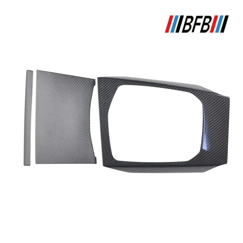 

For BMW's new 3 Series G20 Dry carbon fiber interior right-hand drive gear frame panel, storage box Interior Moulding Accessorie
