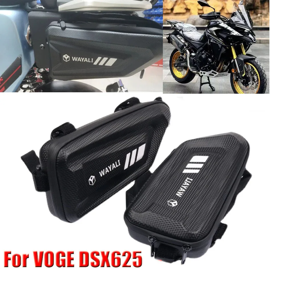 Motorcycle Modified Side Hanging Tool Bag Frame Storage Bag For Loncin VOGE VOGE 625DSX DS625X DSX625 DSX 625 Waterproof Sidebag