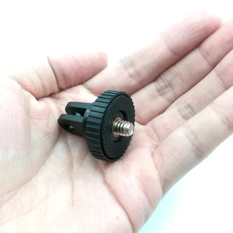 Tripod Adapter Mounts for Gopro 13 12 11 10 9 8 7 6 5 4 3 2 1/4-20 Screw Adapter for Go Pro Hero YI 4K SJ4000 EKEN H9R DBPOWER view 6