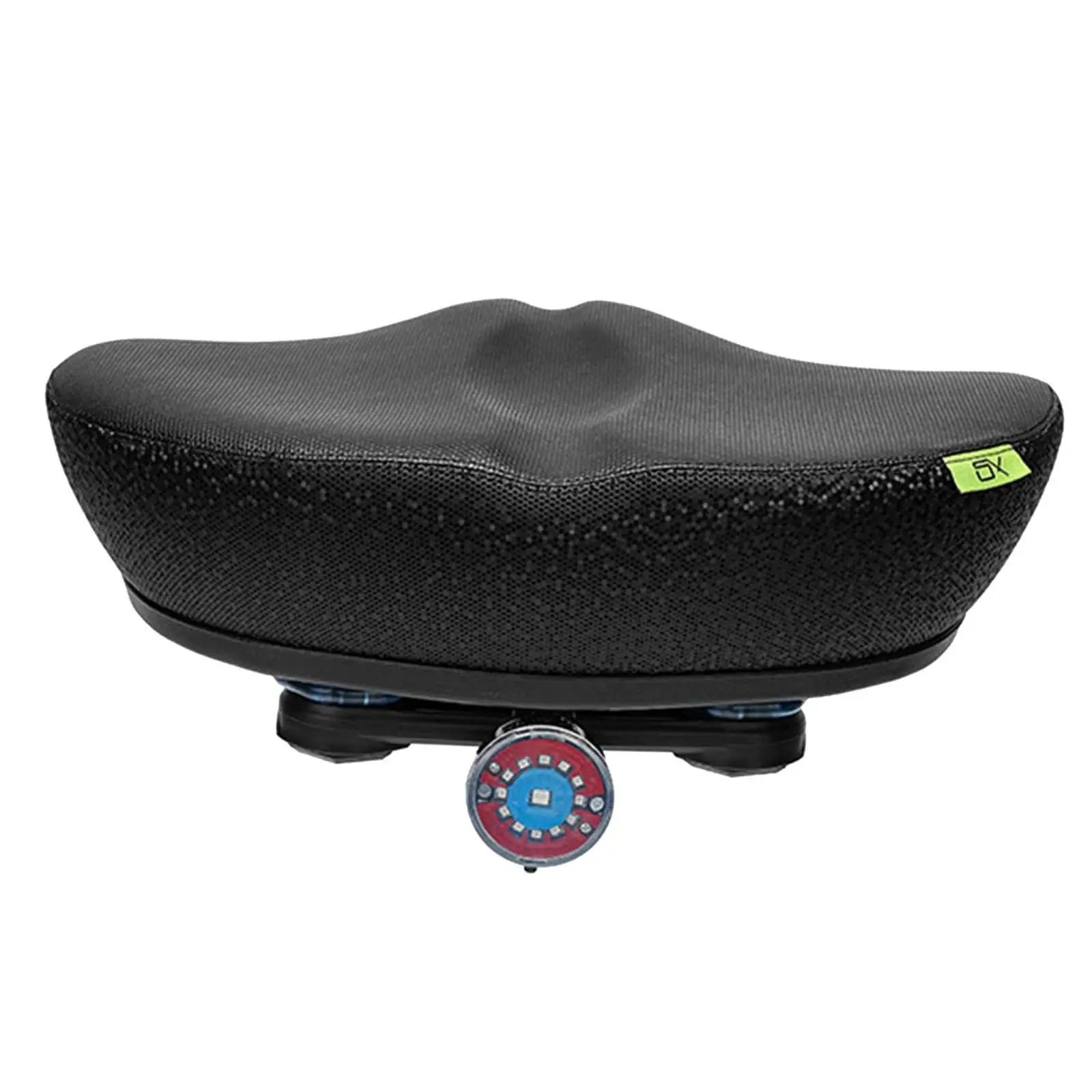 Oversized Bike Seat Wide Saddle Comfortable Shock Absorbing Pad with LED for Mountain Road Bike