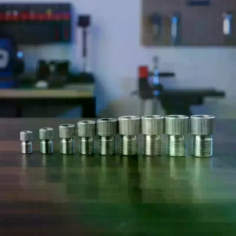 4-10MM Steel Drill Sleeve M14 Woodworking Drill Guide Bushing Quenching Wearable For 3 In 1 Doweling Jig Pocket Hole Jig
