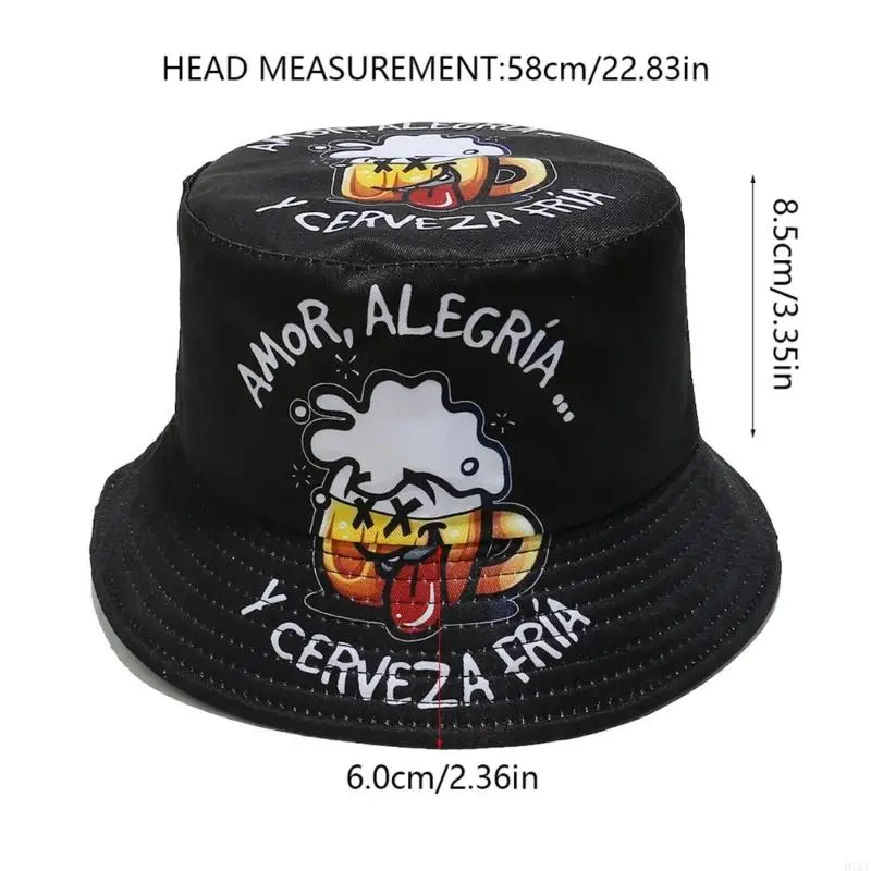 Cappello da campeggio per campeggio pescato della stampa birra Octoberfest Hat H7EF UNISEX H7EF