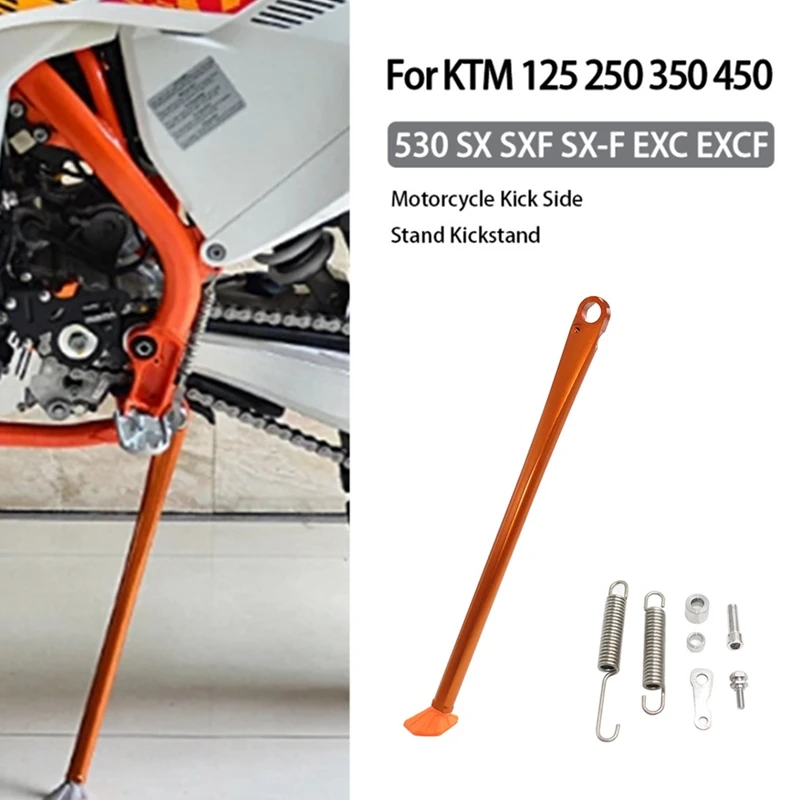 Motorcycle Kick Side Stand Kickstand For  125 250 350 450 530 SX SXF SX-F EXC EXCF Foot Lever