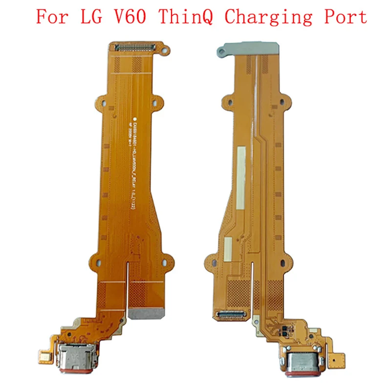 USB Charging Port Connector Board For LG V60 ThinQ 5G Charging Connector Flex Cable Repair Parts