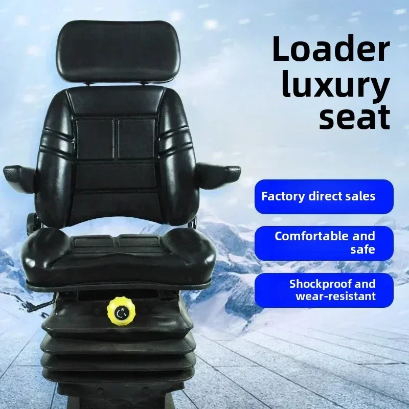 

Forklift Seat Loader Tractor Engineering Vehicle Holders Supporting Cushion Seat Modification