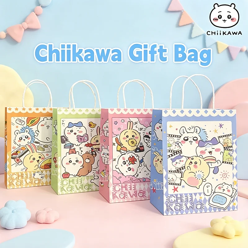 Chiikawa Usagi & Hachiware Geschenktüten - Perfekt für Geburtstage, Babypartys & Mitgebseltüten