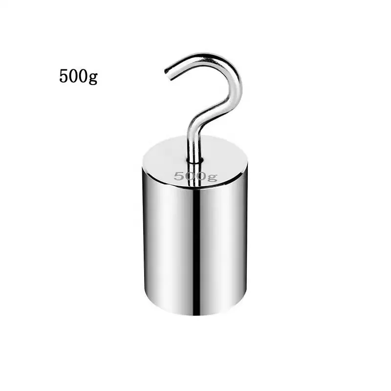 Imagem -02 - Peso da Calibração com Gancho Padrão m1 para Testes Elásticos 50g 100g 200g 500g