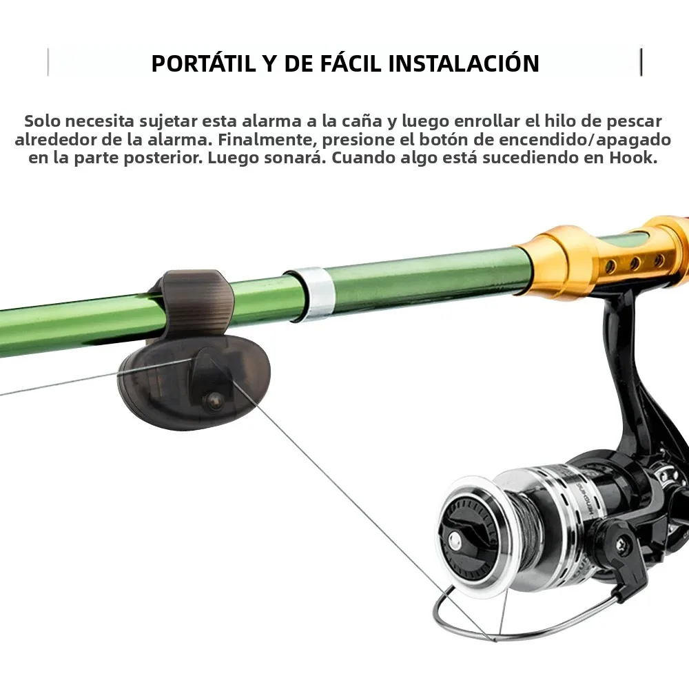 Alarma de mordedura electrónica con sirena y batería - imagen 2