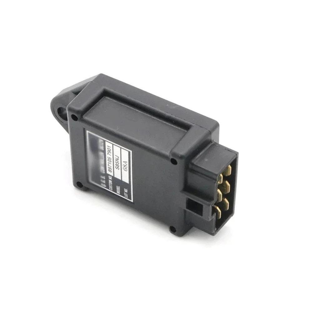 XUAN 12V 6Pin Glow Plug Relay Timer 8971057901 For Hitachi EG30 ZX27U ZX30U ZX35U ZX40U ZX50U ZX55UR ZX55UR-HHE Isuzu 4JG2 4LB1