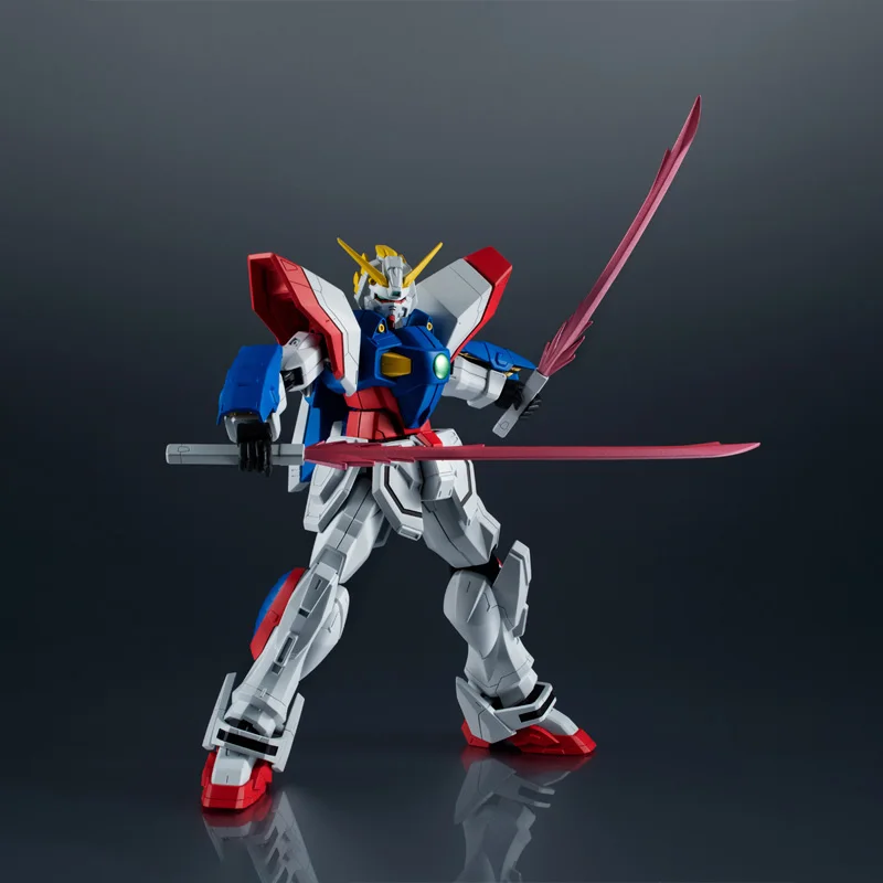バンダイオリジナル本物のフィギュアガンダムモデルキットガンダムユニバース GF13-017NJ シャイニングガンダムコレクションモデルアクションフィギュアおもちゃ