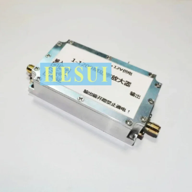 1-1200M RF power amplifier 2W broadband FM VHF UHF broadband power amplifier