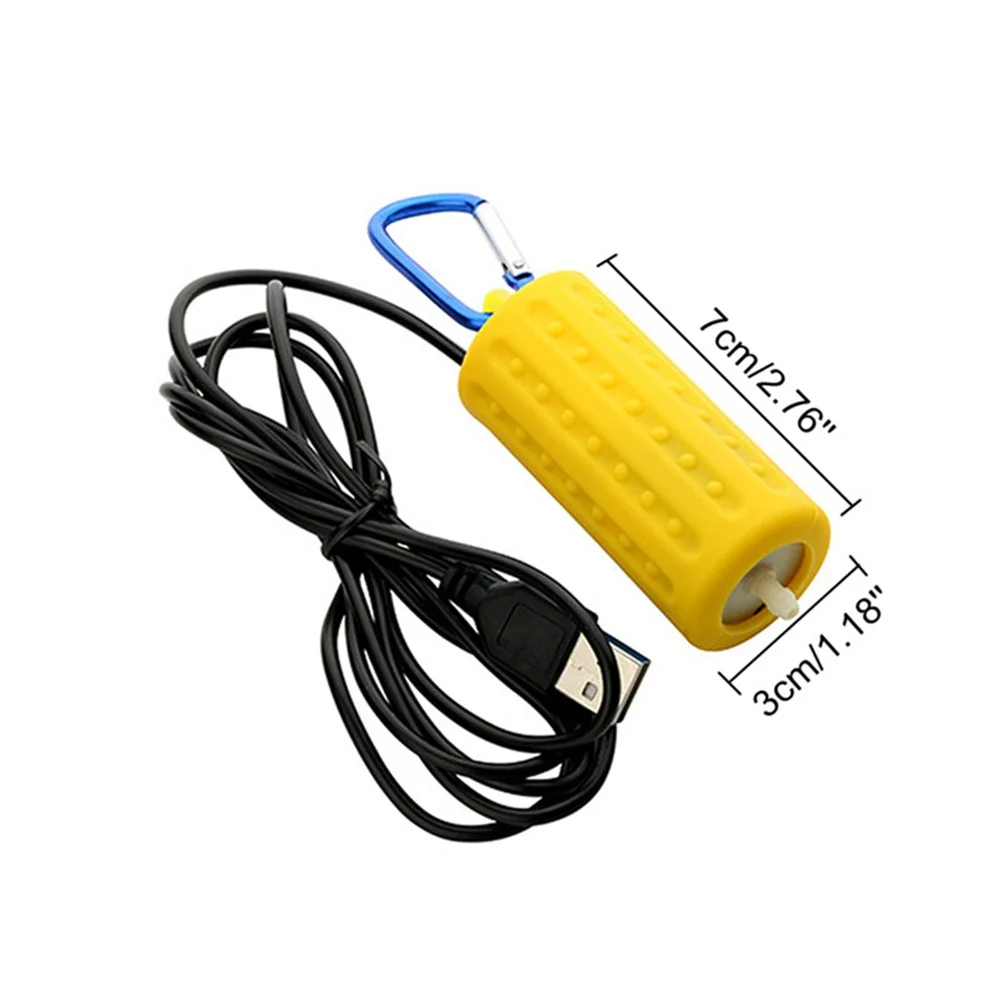 Aquarium Air Pump Small USB Aquarium Fish Tank Oxygen Portable Air Pump Motor Energy Saving Supplies Accessories 2