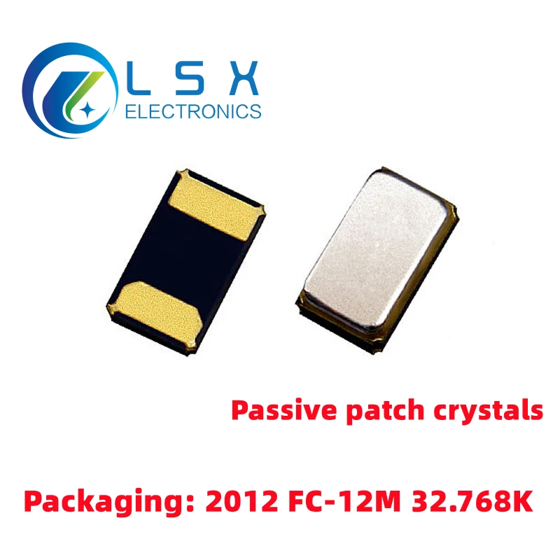 

10PCS 2012 Passive patch crystals 32.768KHZ SMD FC-12M 2.0*1.2MM 12.5pF 32.768K Passive oscillator 2P