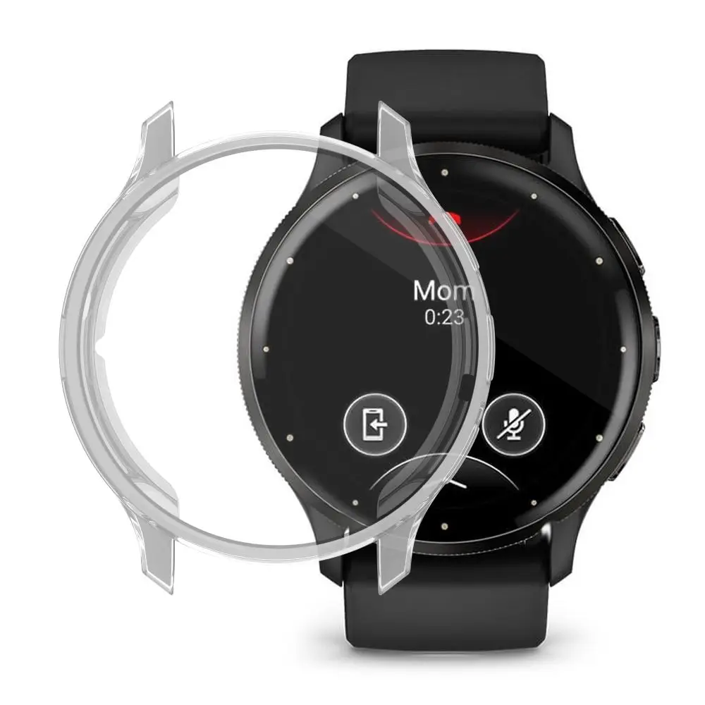 New Full Cover TPU Case Bumper Smart Screen Protector Soft Watchband Protective Shell for Garmin Venu 3/3S