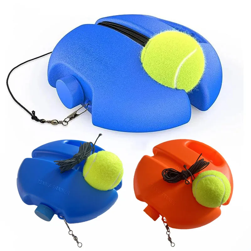 Solo Tennis Trainer Rebounder Throw Tennis Ball with String Rope Self Tennis Practice Training Equipment Tennis Exerciser Coach