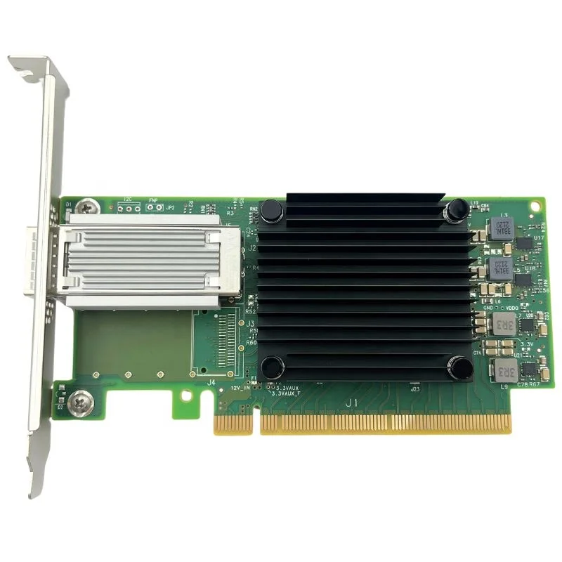 

Ethernet Network Interface Card PCIe 3.0 X16 Single Port 100GbE Ethernet Network Adapter Card ConnectX-5 EN MCX515A-CCUT