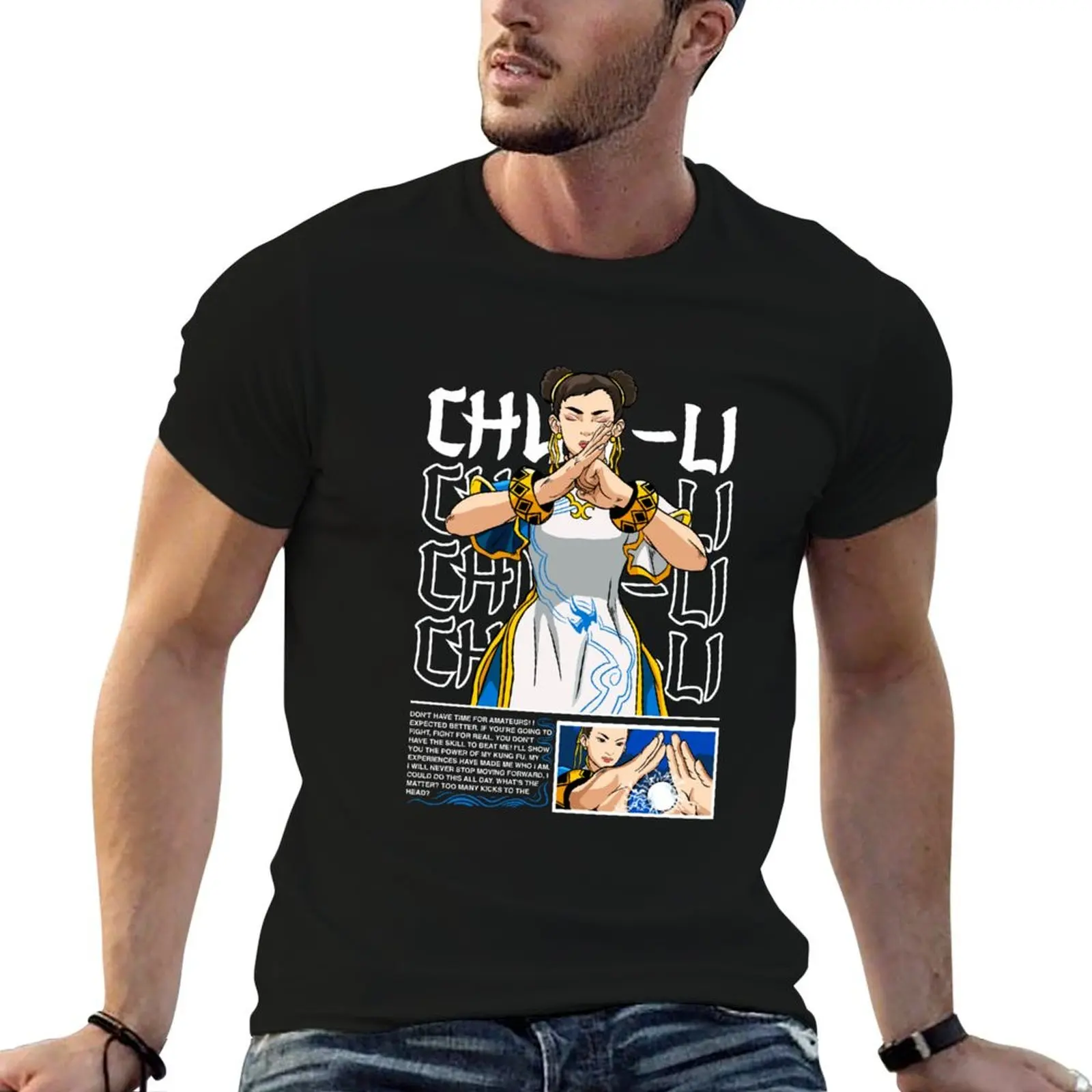 

Chun-Li T-Shirt t shirts for man graphic funny funny t shirts man T-Shirt