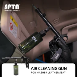 SPTA Car Interior Cleaning Gun Air Blow Coating Spray With Bottle Multi-function Tool For Auto Detailing