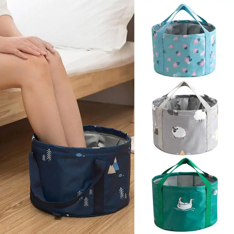 Faltbare Fuß wanne tragbare Badet asche Waschbecken Wassereimer große Kapazität Bad Füße Spa Massage Wasch wanne für Reisen im Freien