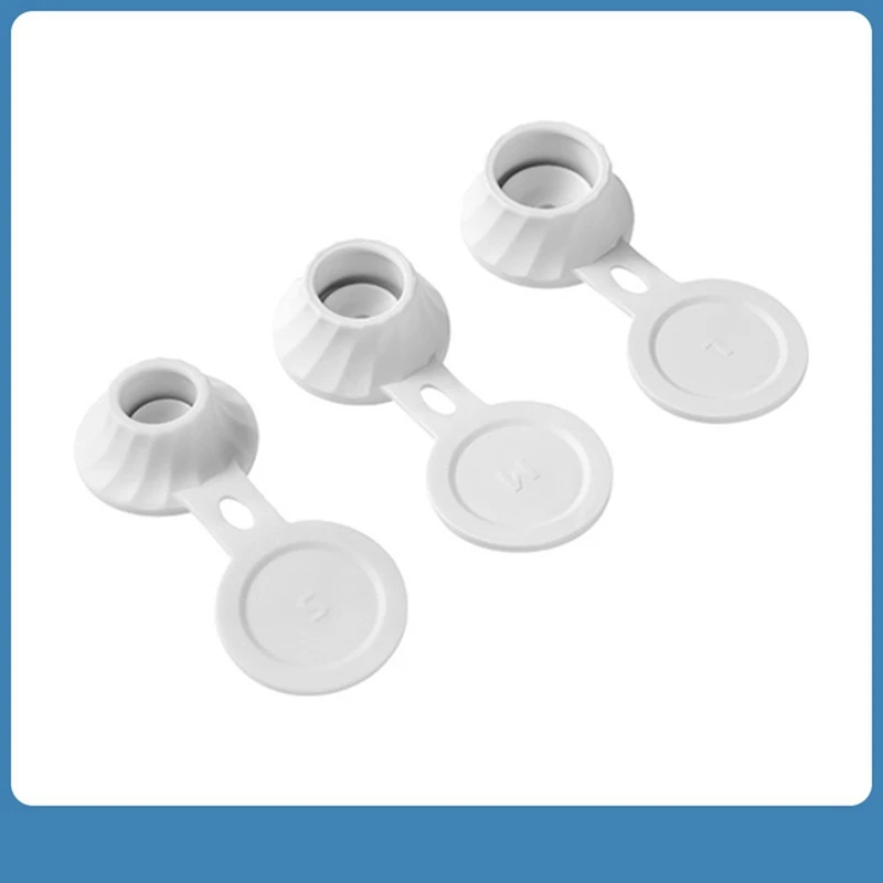 Inverted Bottle Cap Shower Gel Shampoo Leakproof Bottle Cap Kitchen Seasoning Bottle Plastic Cap