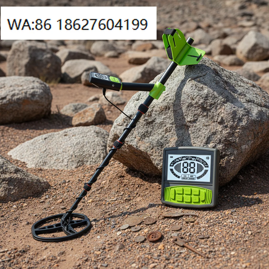 Underground Metal Detector 20cm Sensitivity 7kHz Frequency High Accuracy Gold Finder M55