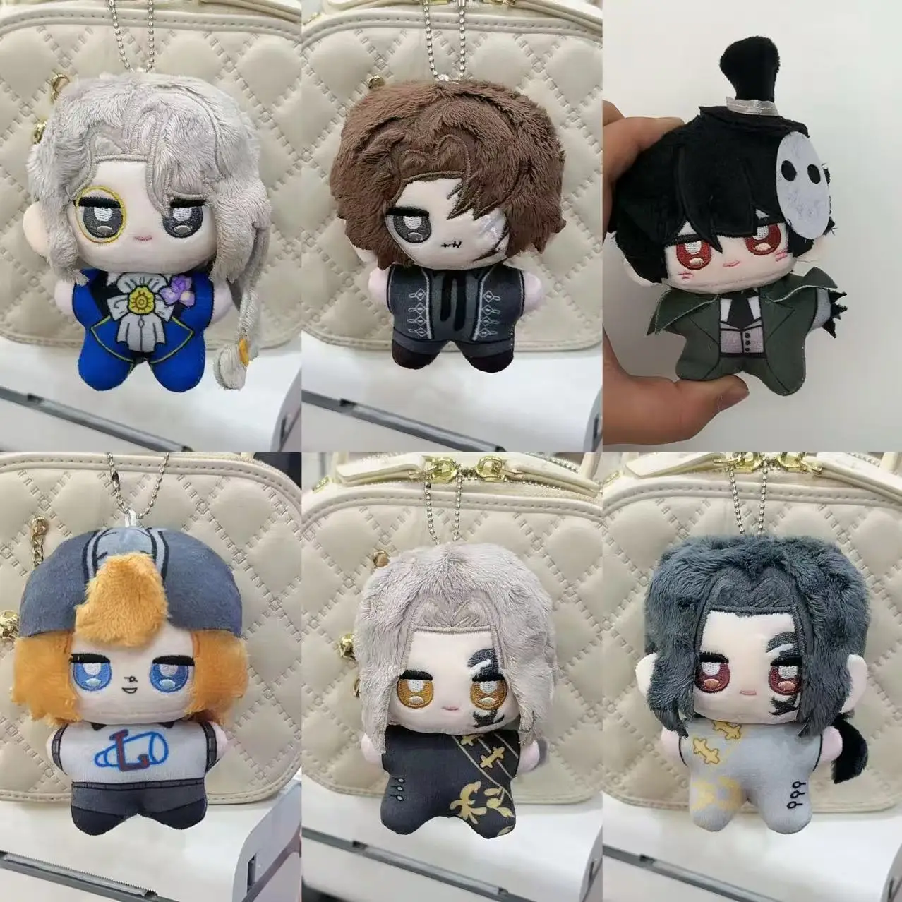 

Новая игрушка-брелок NewGame Identity V: Джек Риппер, Альва Лоренц, Маттиас Цернин, 10 см, очаровательная плюшевая кукла, мягкий брелок-подвеска в виде морской звезды