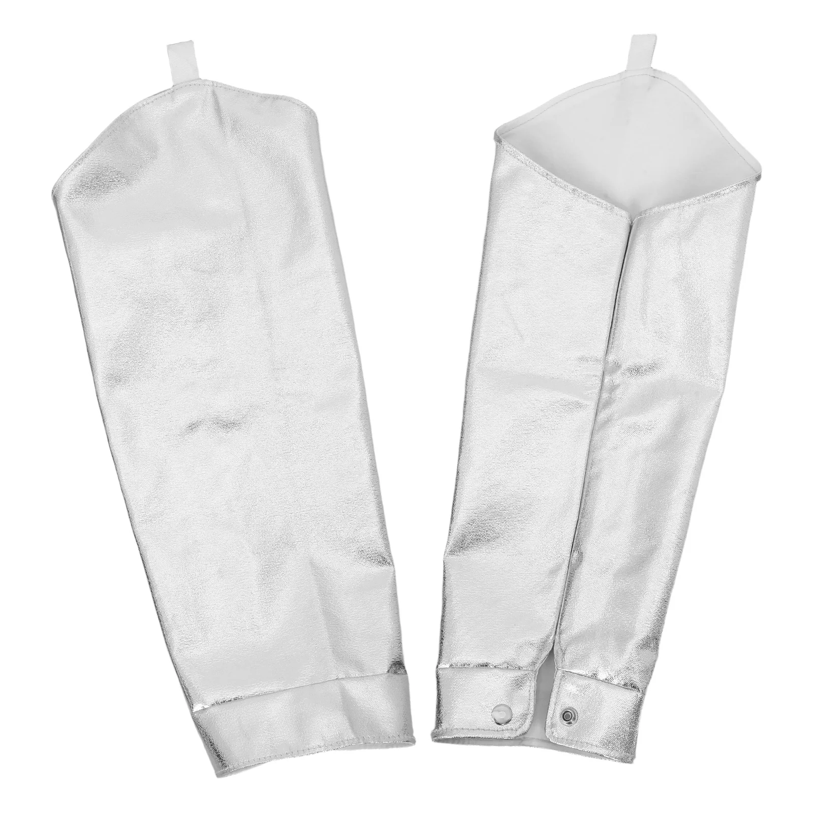 

2Pcs Aluminum Foil Arm Sleeves Heat Resistant Cooking Welding Flame Retardant Insulation Cover Protective Sleeve