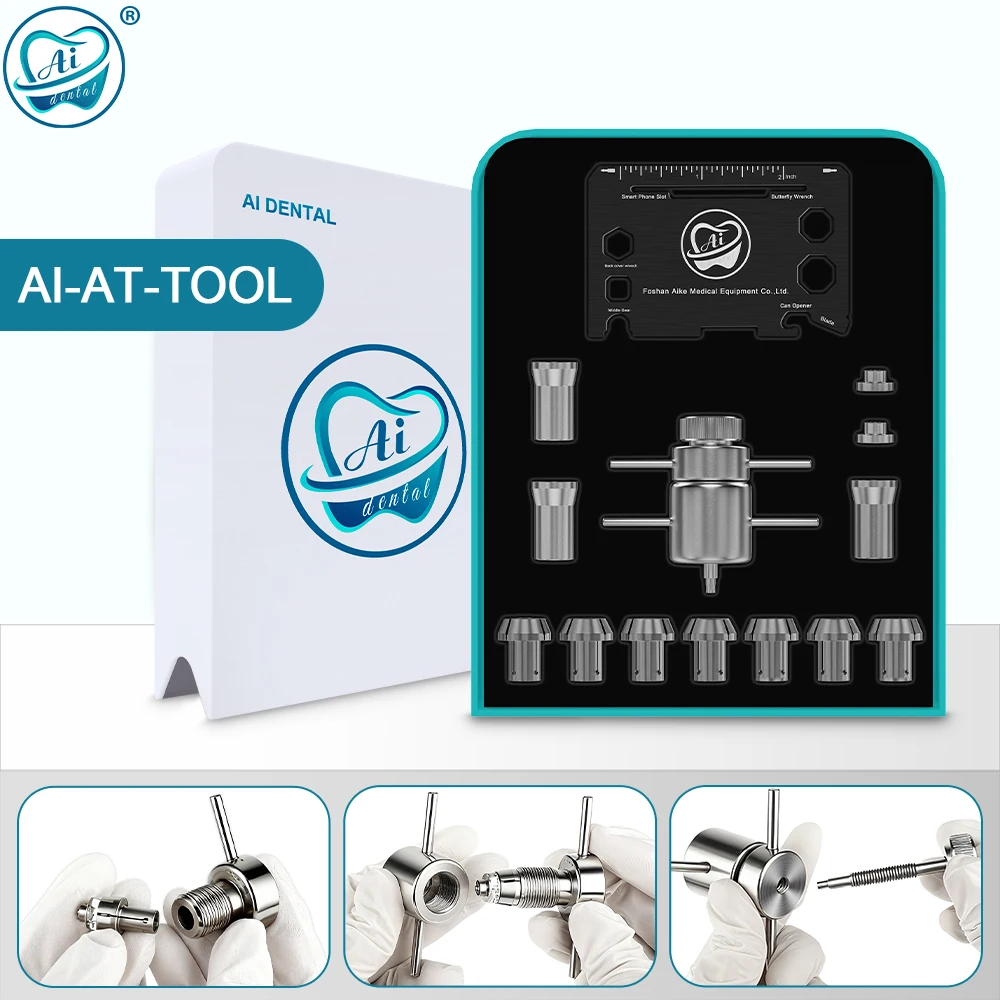 

AI-AT-TOOL Dental Disassembly Tools Repair Kit Compatible for AI Dental Brand High Speed Handpiece Air Turbine