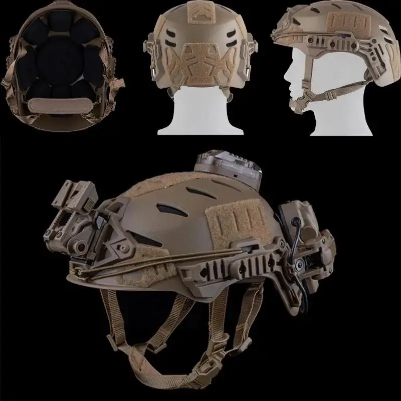 Tactical Helmet Adjustable Wendy 3.0 Training Simplified Version Helmet Animation and Game Protective Helmet Outdoor Riding Gear