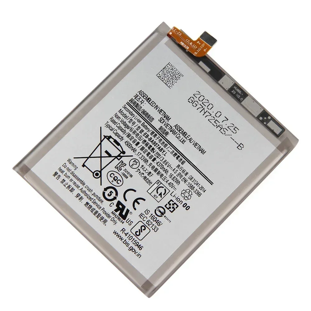 EB-BA907ABY,Brand New Replacement Phone Batatery,For Samsung Galaxy S10 Lite Rechargeable Battery, 4500mAh