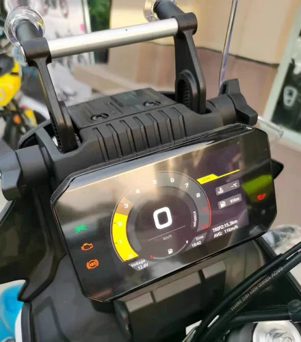 Imagen 2 del producto Para CFMOTO 450MT 450 MT 450SR SR 675SR 675SR-R 675SS 2024 Protector de pantalla de panel de arañazos película de instrumento Protector de pantalla