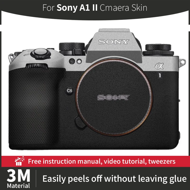 For Sony a1 ii Camera Skin Sony Alpha A1 II Skin Anti-scratch Camera Sticker protective film