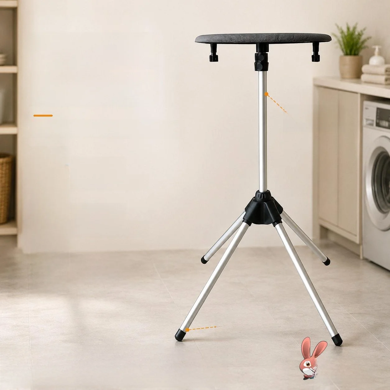Vertical Steam Ironing Board Stand Hanging Garment Rack Home Use Steam Iron Holder Adjustable Clothes Hanger Storage Solution