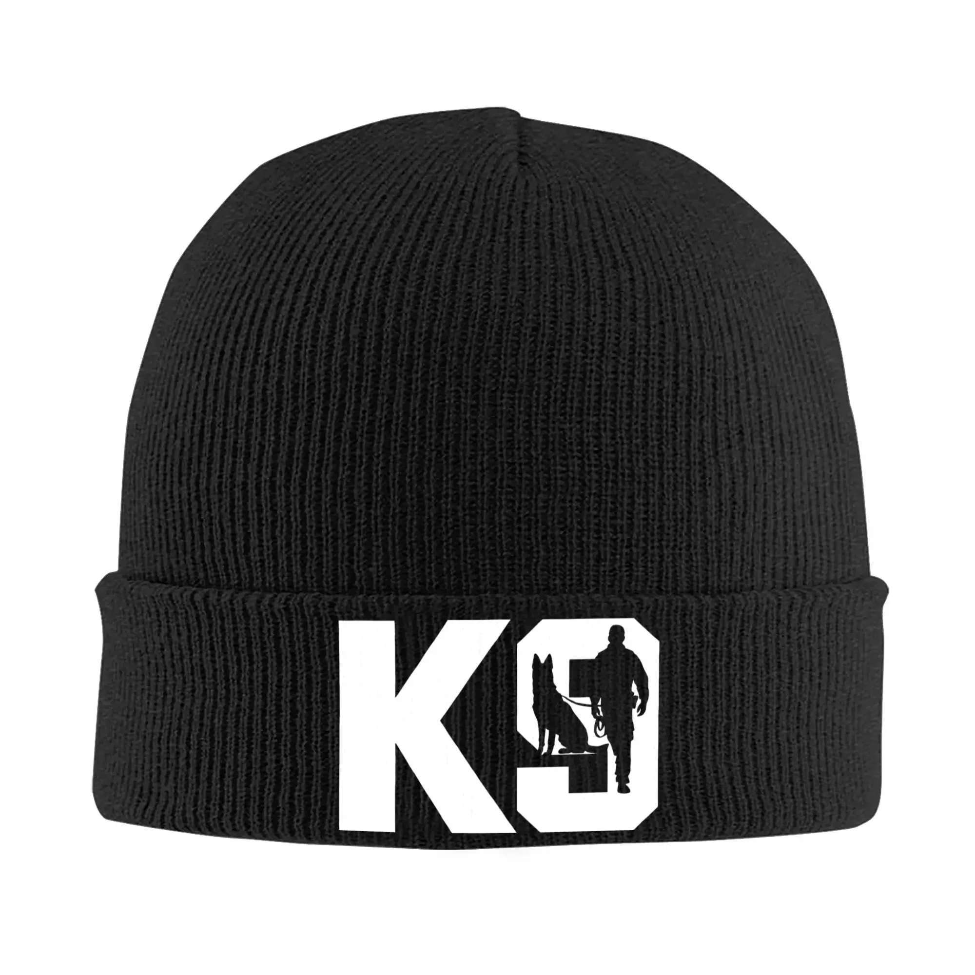 Unisex Beanie Hat K9 Team Dog Merch Winter Skull Knitted Hat Cap  Bonnet Hats