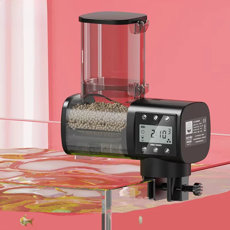 Automatic Fish Tank Feeder Intelligent Timing 500ml Large Capacity Feeder Ornamental Fish Feeder