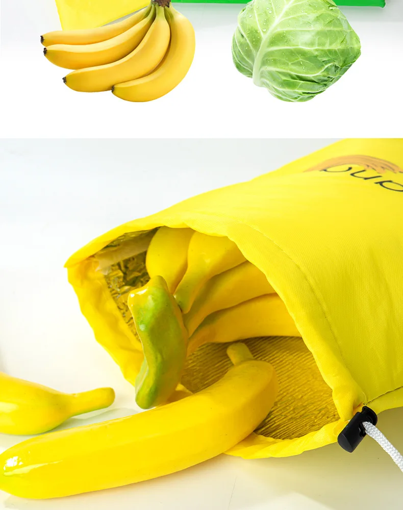1pc Banana Storage Bag Vegetable Preservation Bag Prevent Ripening Banana Storage Freshness Bag Lightweight Convenient