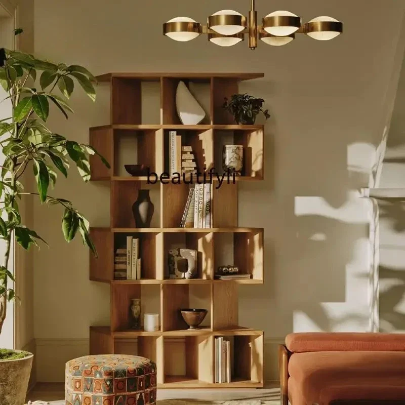 

LXBookshelf Floor Shelf Living Room Household Simple Multi-layer Storage Study Display ShelfSSS